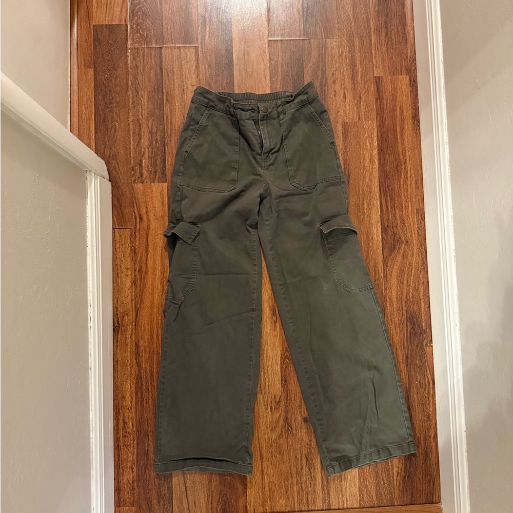 Wild Fable Green Cargo Pants Relaxed Fit